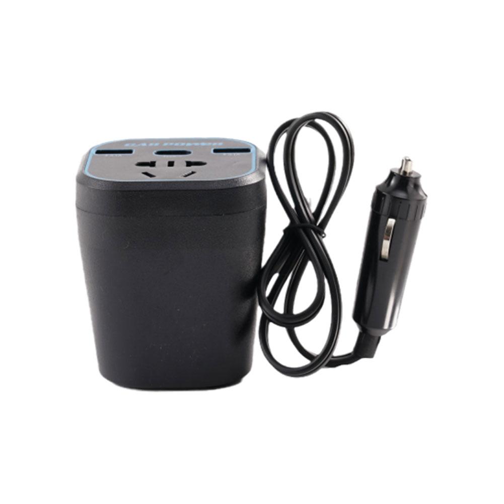 Car Power Inverter 12V/24V TO 110V 220V Converter Type-C Multi-function Charger Socket 3.1A Fast Charger Car Power Converter