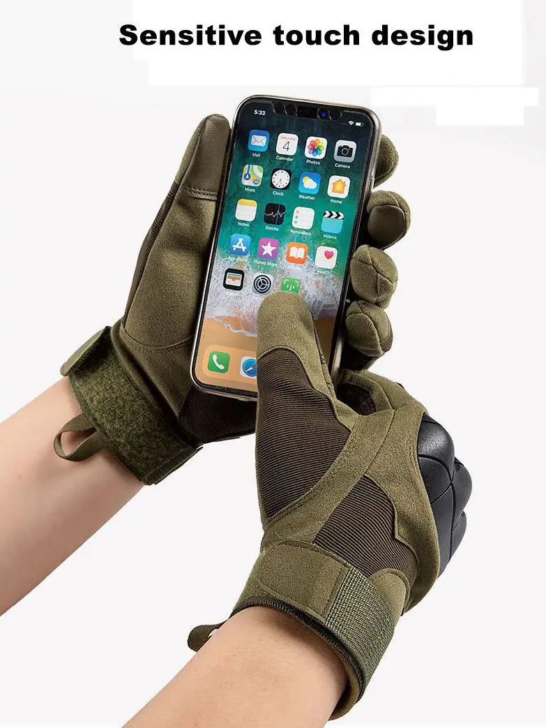 Tactical Gloves Shooting Gloves Touch Design Fitness Protection Sports Motorcycle Hunting Full Finger Walking Gloves