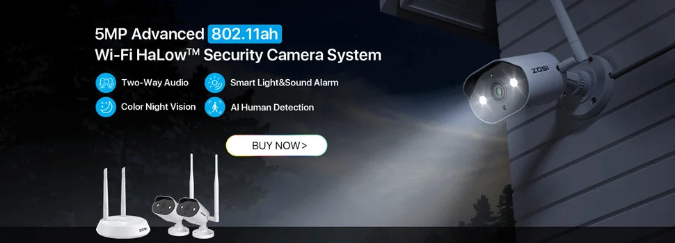 ZOSI 8CH CCTV System H.265+ 5MP Lite HD-TVI DVR kit 8 1080p 2MP Home Security Outdoor Night Vision Camera Video Surveillance Kit