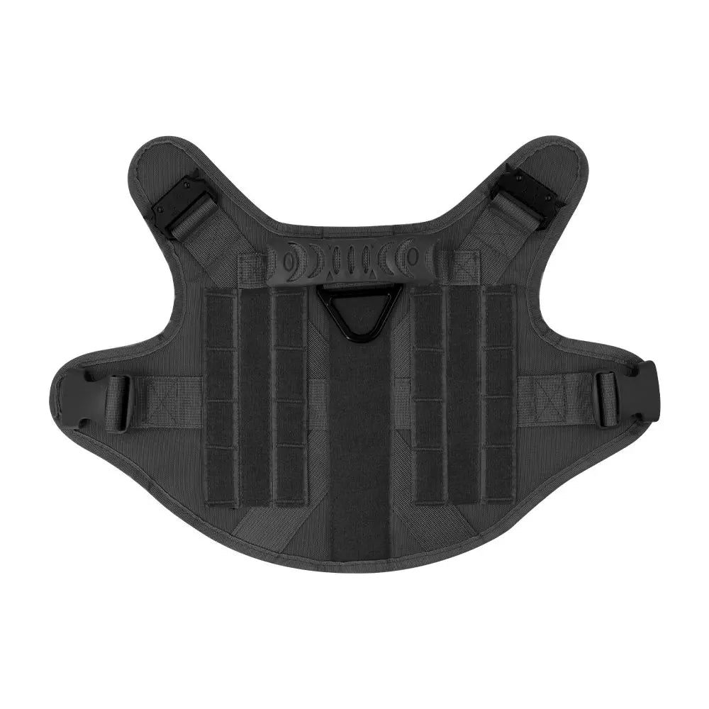 Large Dog Collar Military Dog Harness Leash Molle Pouches Pet Training Vest Tactical Harnesses Dogs Accessories