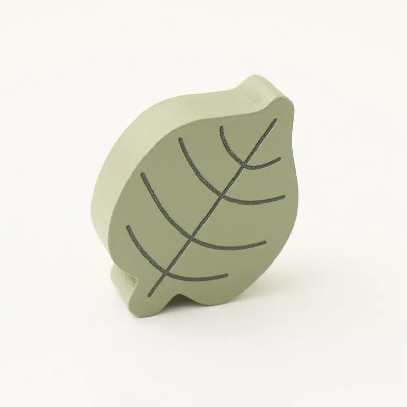 5-in-1 Wooden Activity Cube Game Center Bead Maze Leaf Shape Classifier Learning Montessori Toys 1-3 Early Childhood Education