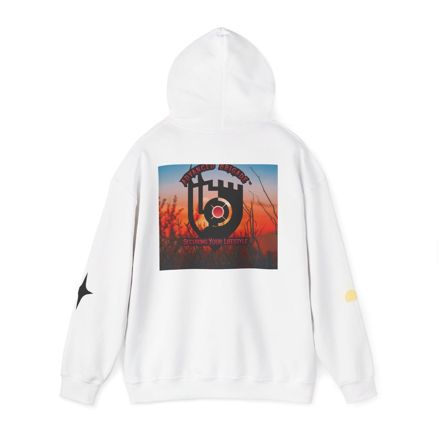 One Step at a Time Hoodie – Inspirational Sunrise Graphic Sweatshirt