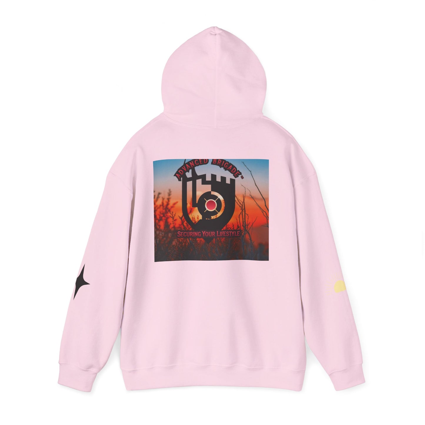 One Step at a Time Hoodie – Inspirational Sunrise Graphic Sweatshirt