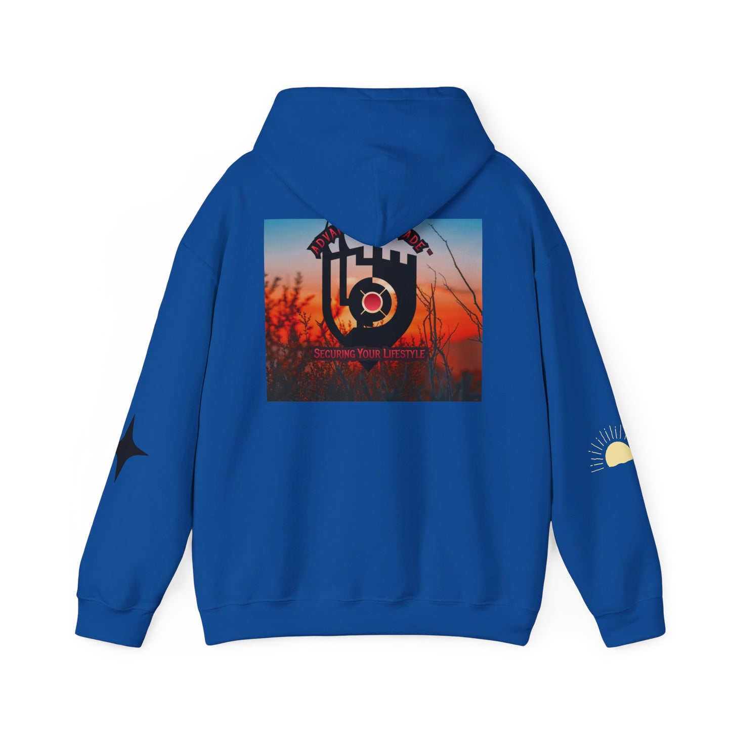 One Step at a Time Hoodie – Inspirational Sunrise Graphic Sweatshirt