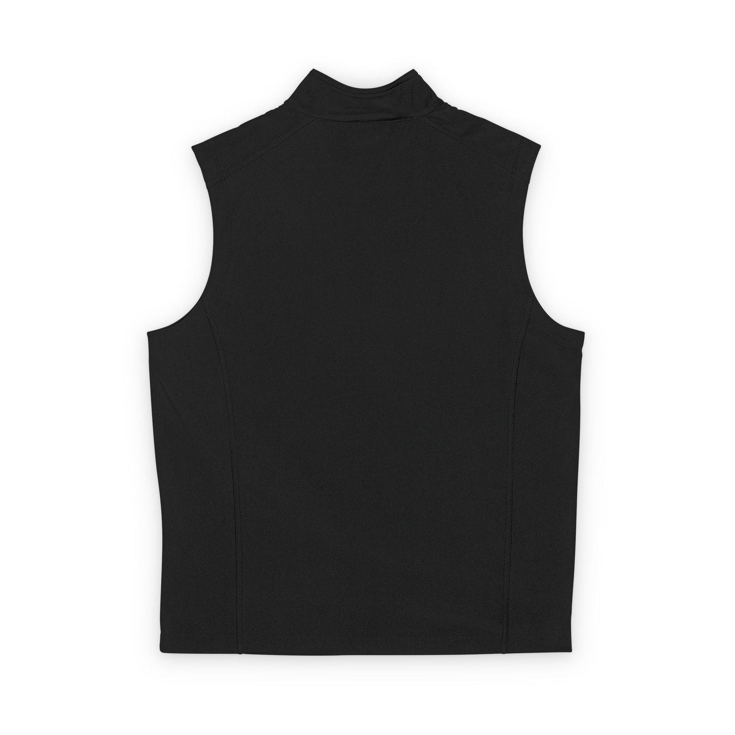 Men's Soft Shell Vest — Autumn Leaf Square Pocket Design