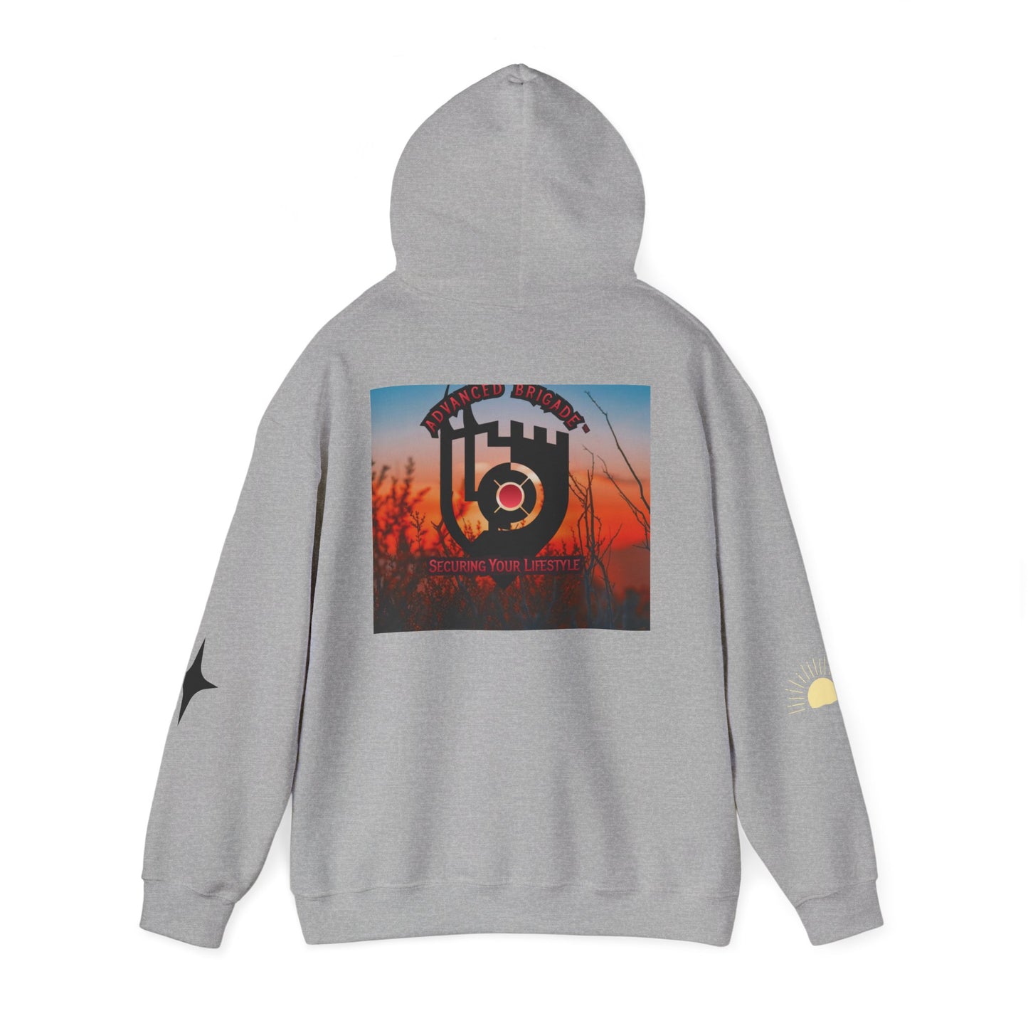 One Step at a Time Hoodie – Inspirational Sunrise Graphic Sweatshirt