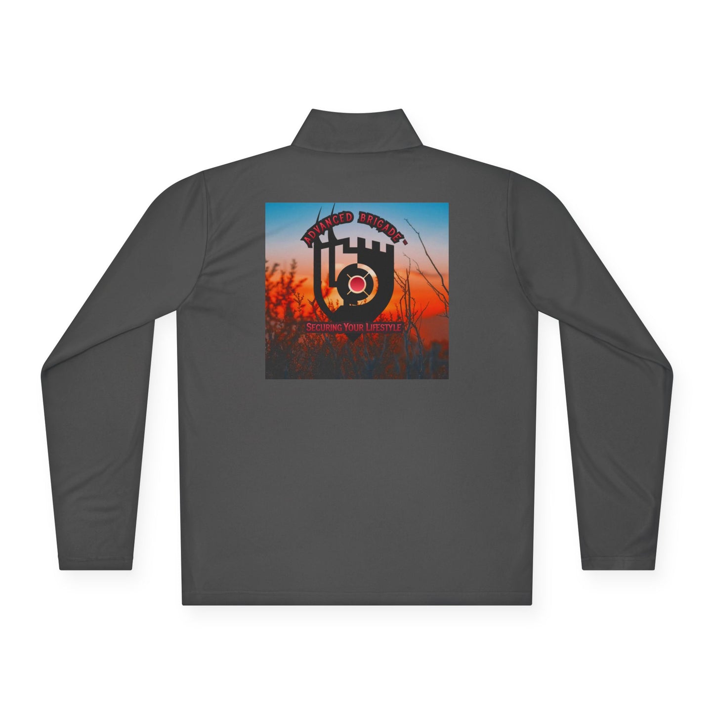 Quarter-Zip Pullover — Sunset Record Co. Logo Pullover
