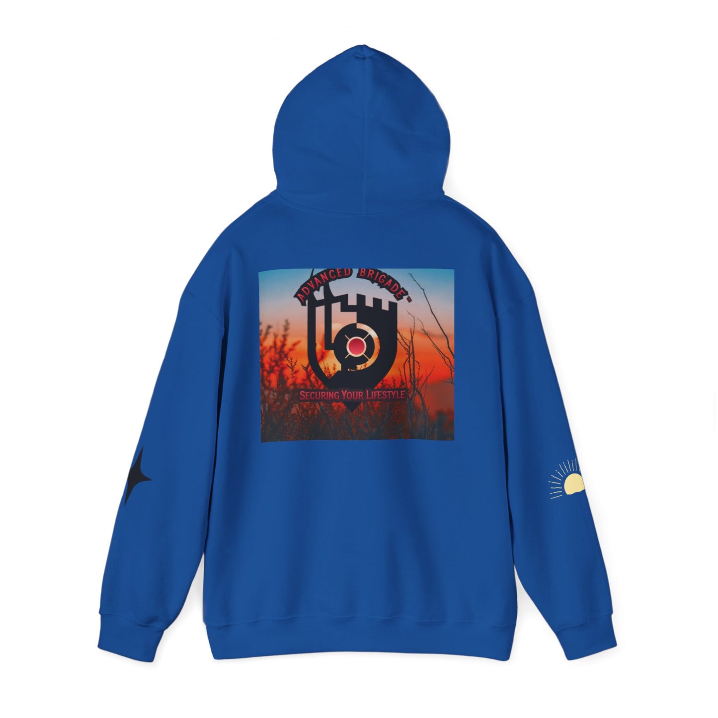 One Step at a Time Hoodie – Inspirational Sunrise Graphic Sweatshirt