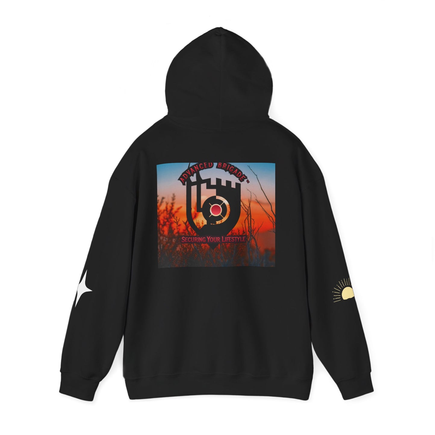 One Step at a Time Hoodie – Inspirational Sunrise Graphic Sweatshirt