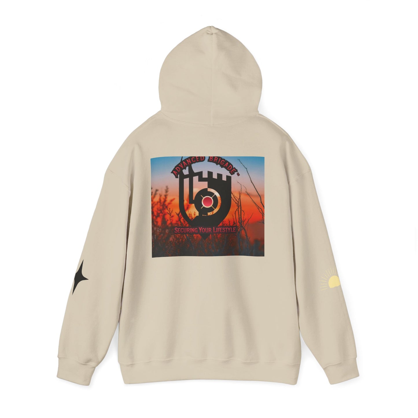 One Step at a Time Hoodie – Inspirational Sunrise Graphic Sweatshirt