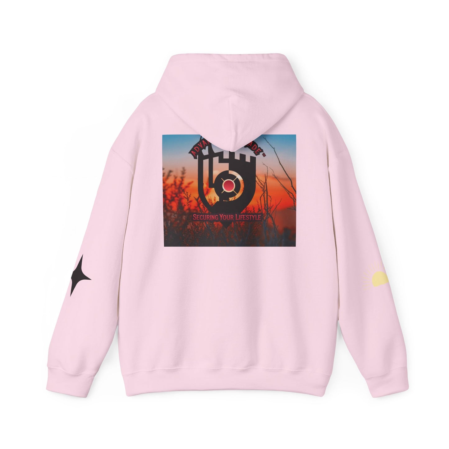 One Step at a Time Hoodie – Inspirational Sunrise Graphic Sweatshirt