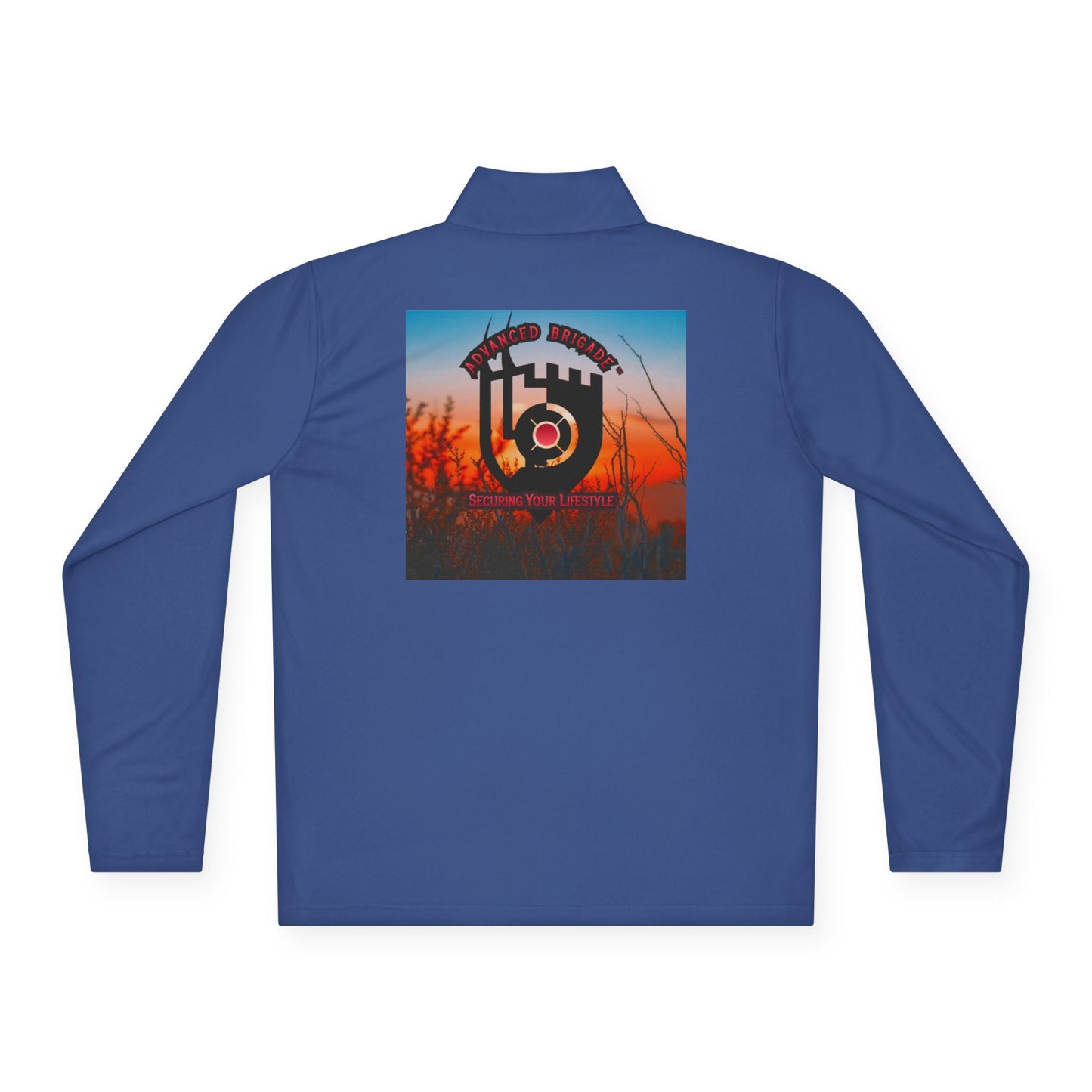 Quarter-Zip Pullover — Sunset Record Co. Logo Pullover