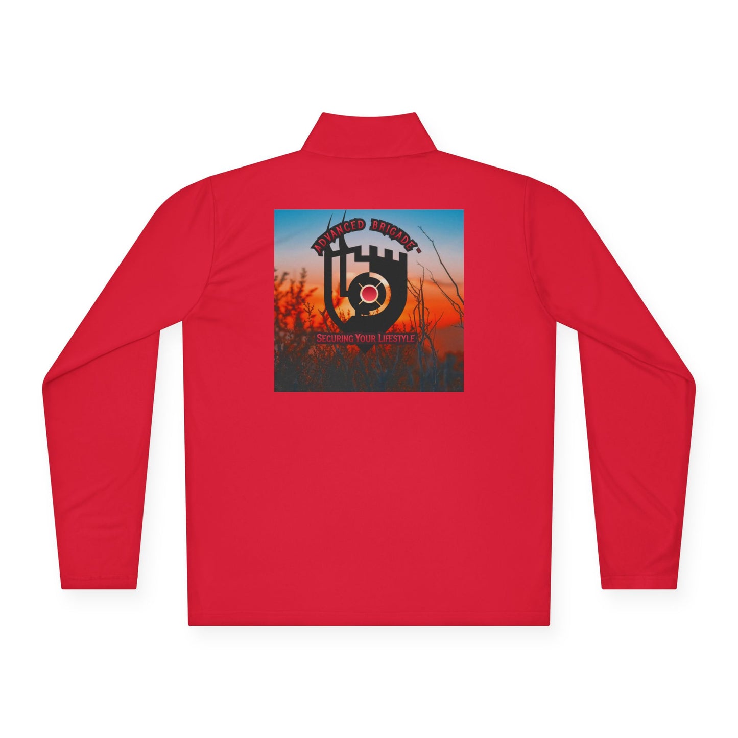 Quarter-Zip Pullover — Sunset Record Co. Logo Pullover