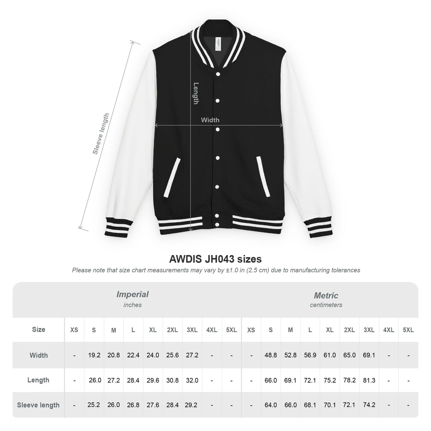 Letterman Jacket — Retro Sunset Shield Logo Varsity Jacket