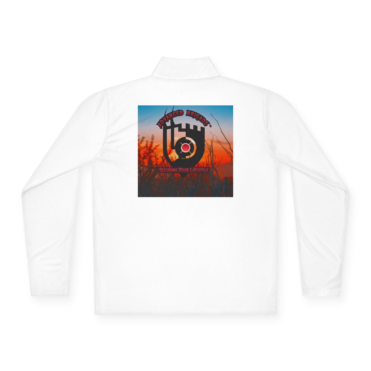 Quarter-Zip Pullover — Sunset Record Co. Logo Pullover