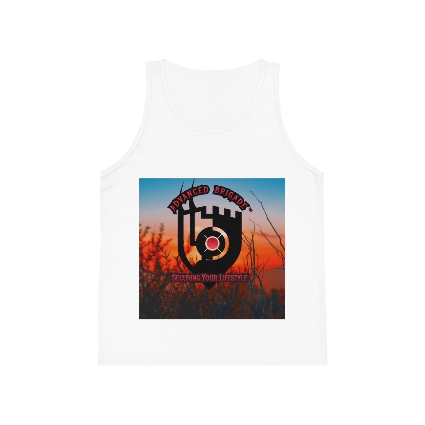 Kids Tank Top - Advanced Brotherhood Logo "Securing Your Lifestyle" Graphic