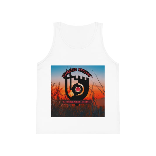 Kids Tank Top - Advanced Brotherhood Logo "Securing Your Lifestyle" Graphic