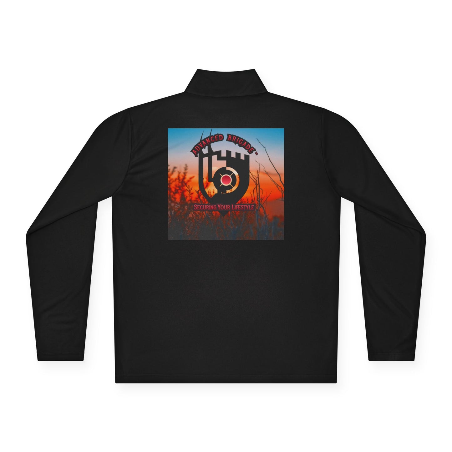 Quarter-Zip Pullover — Sunset Record Co. Logo Pullover