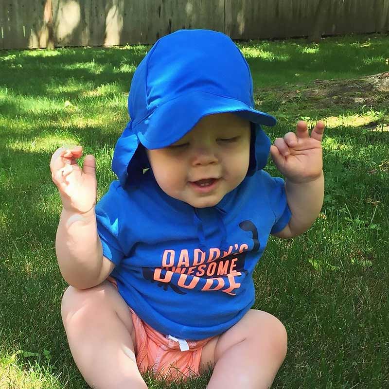 Quick-drying Bucket Hats For 3 Months To 5 Year Old's