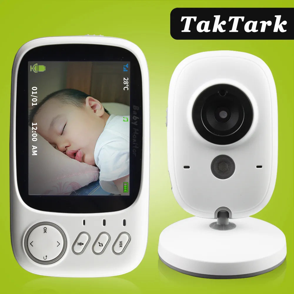 3.2 inch Wireless Video Color Baby Monitor High Resolution