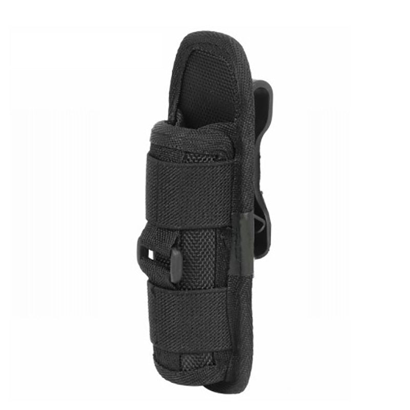 Tactical Flashlight Pouch 360 Degree Holster