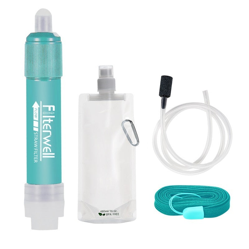 Mini Camping Purification Water Filter Straw