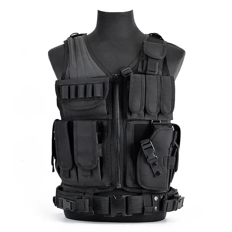 Adjustable Military Men's Tactical Camouflage Vest