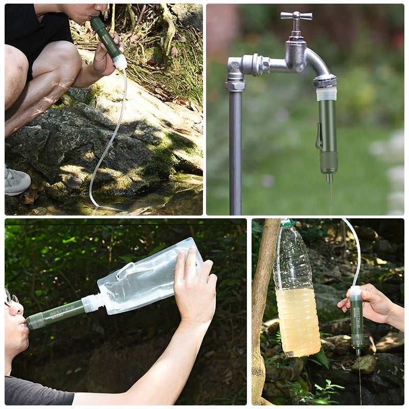 Mini Camping Purification Water Filter Straw