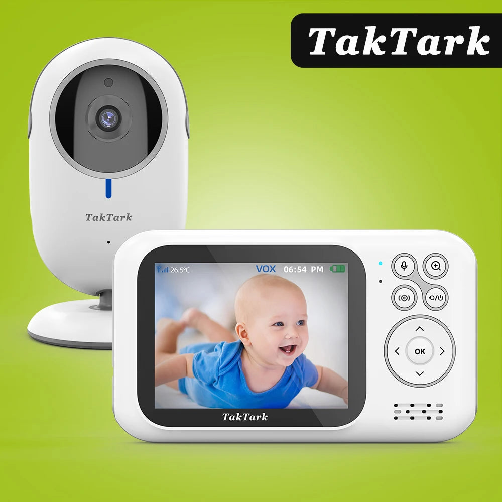 3.2 inch Wireless Video Color Baby Monitor High Resolution