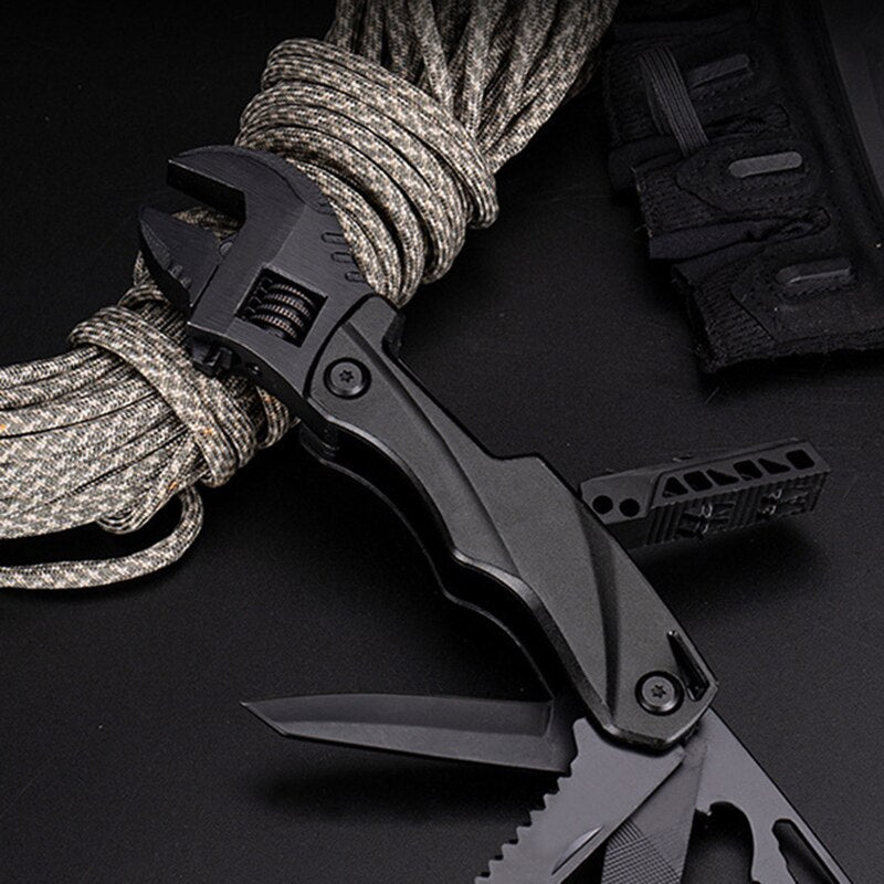 Multi Outdoor Camping Tools Adjustable Wrench