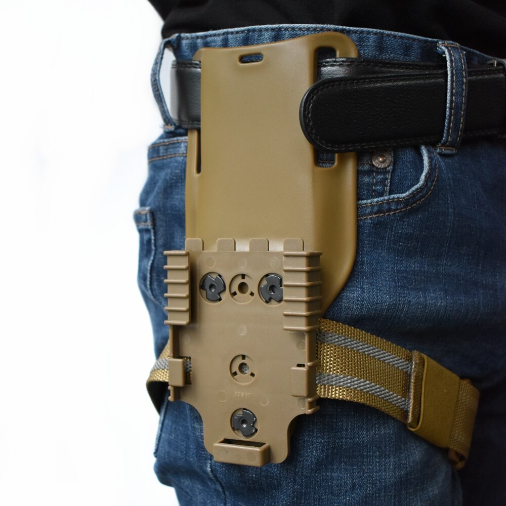 Tactical Leg Band Strap Quick Locking System for Glock 17