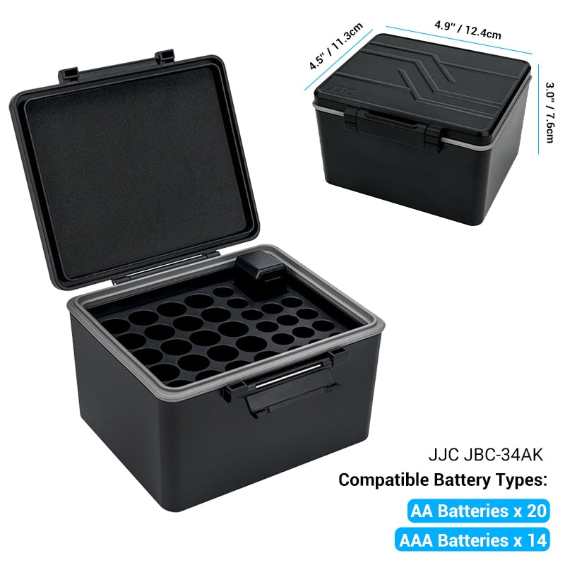 Waterproof Battery Storage Box Organizer
