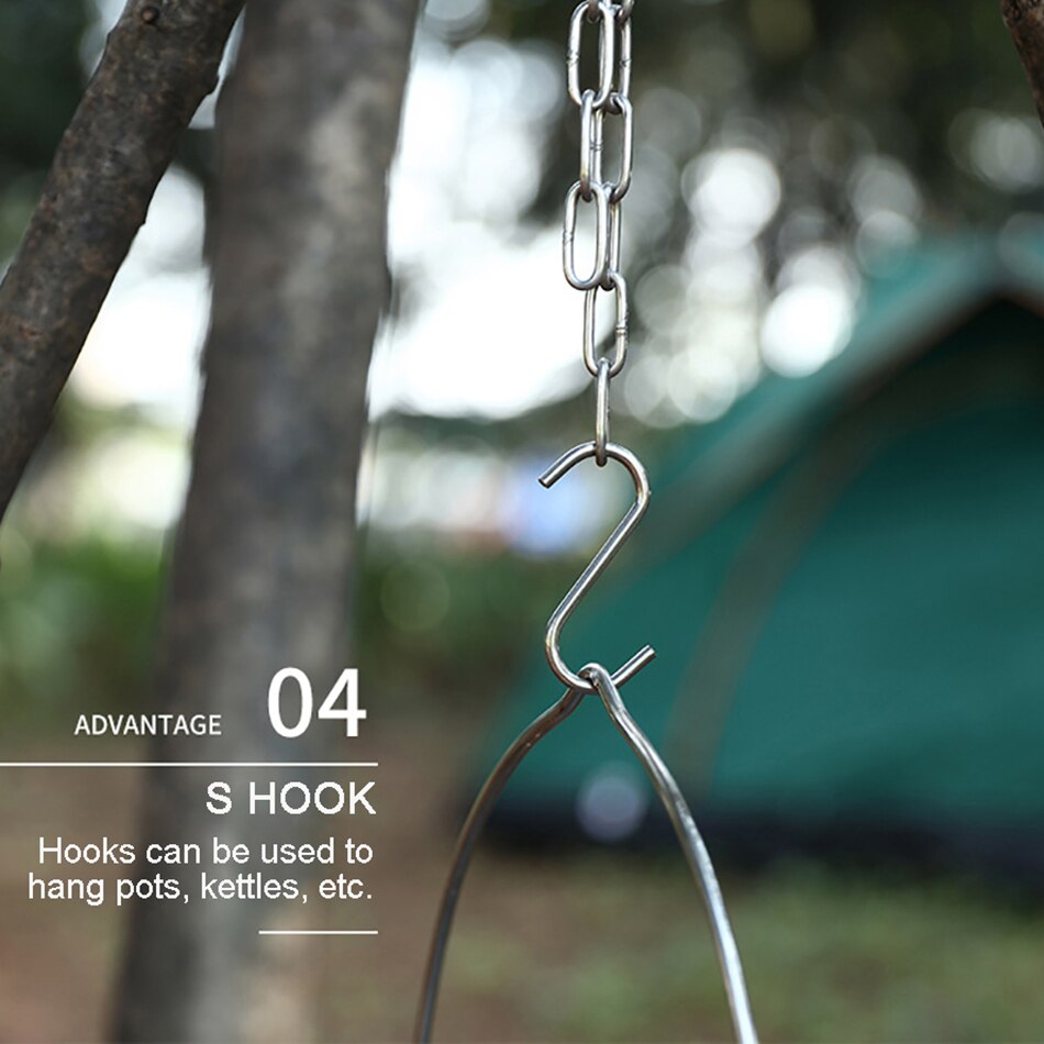 Camping Tripod Hanging Rack Tools