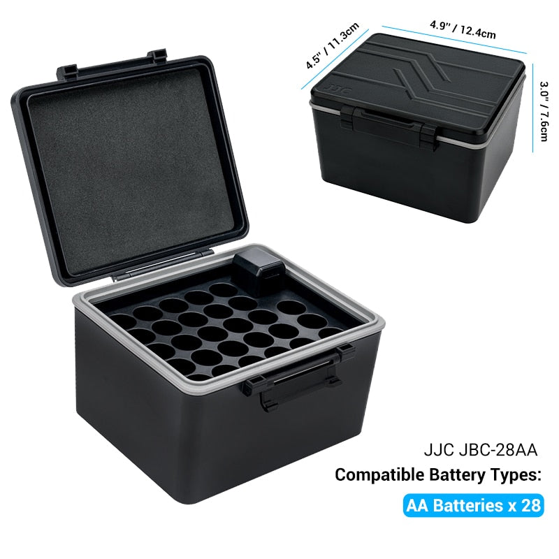 Waterproof Battery Storage Box Organizer
