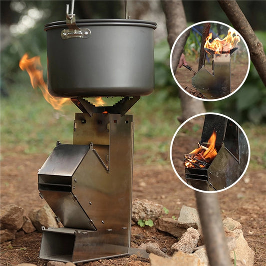 Collapsible Camping Wood Stove